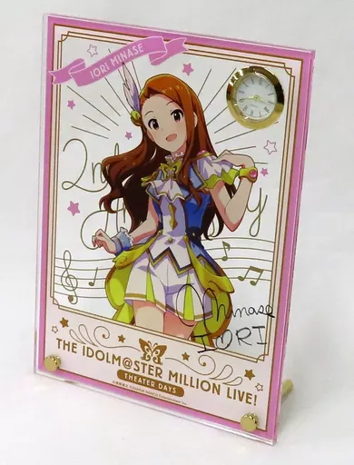 水瀬伊織 ルミエール・パピヨンver. 時計付アクリルアート 「アイドルマスター ミリオンライブ!」