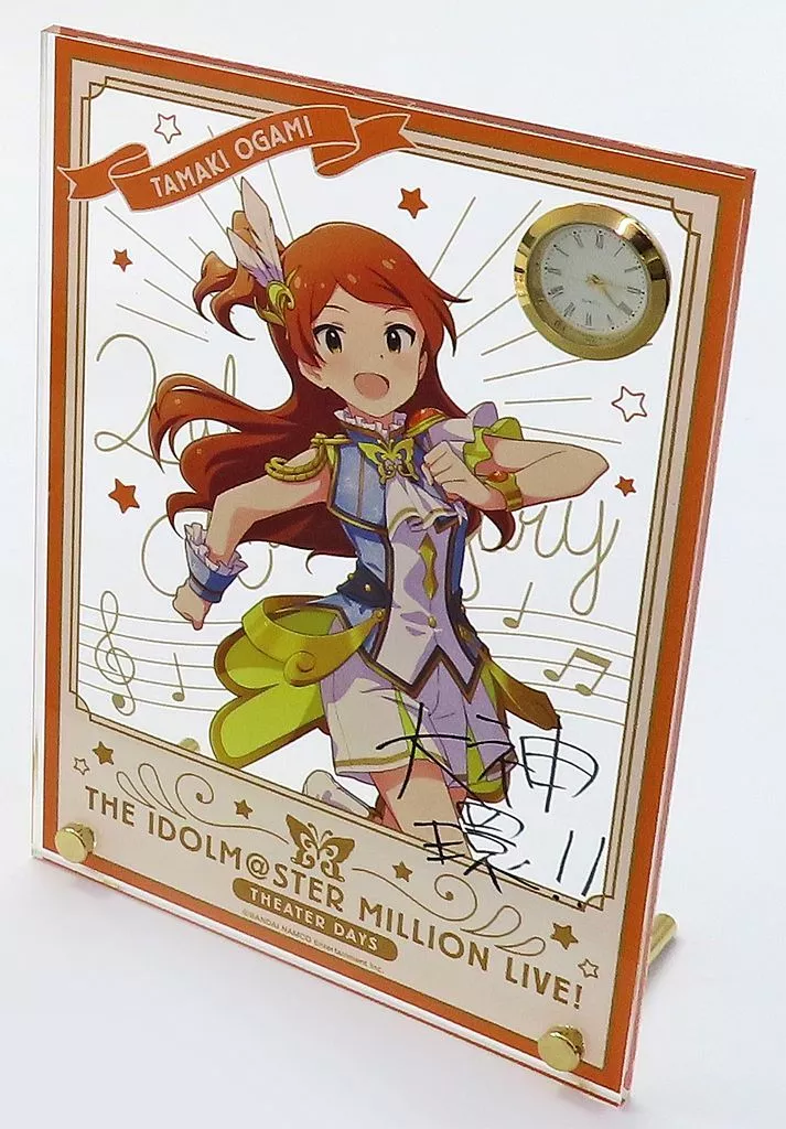 大神環 ルミエール・パピヨンver. 時計付アクリルアート 「アイドルマスター ミリオンライブ!」