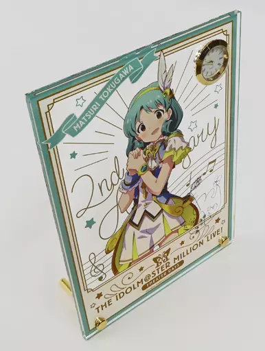 徳川まつり ルミエール・パピヨンver. 時計付アクリルアート 「アイドルマスター ミリオンライブ!」