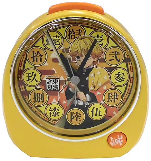 我妻善逸 目覚まし時計 鬼滅の刃 我妻善逸 目覚まし時計 - メルカリ