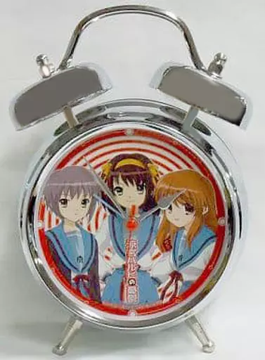 涼宮ハルヒの憂鬱　目覚まし時計 駿河屋 -<中古>[破損品] 集合 音声入り目覚まし時計 「涼宮ハルヒの