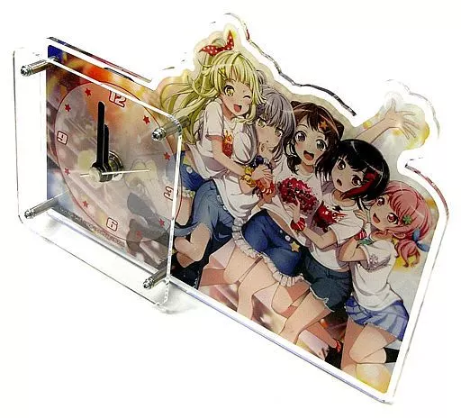 置き時計・壁掛け時計　集合 オリジナル置時計 「BanG Dream!ガールズバンドパーティ! ～2020 Summer～ inマルイウェブチャネル」 お買い上げ抽選会 A賞