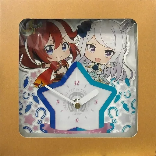 置き時計・壁掛け時計　トウカイテイオー＆メジロマックイーン ぷちちょこアクリル置時計 「ウマ娘 プリティーダービー Season 2」