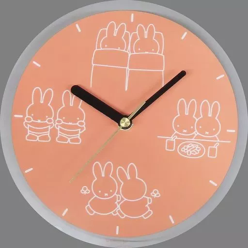 駿河屋 -<中古>ミッフィー＆メラニー(オレンジ) アクリルクロック