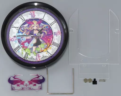 【未使用】モンスターストライク オリジナルボイス入りプレミアム時計 ルシファー 駿河屋 -<中古>ルシファー オリジナルボイス入りプレミアム掛け時計