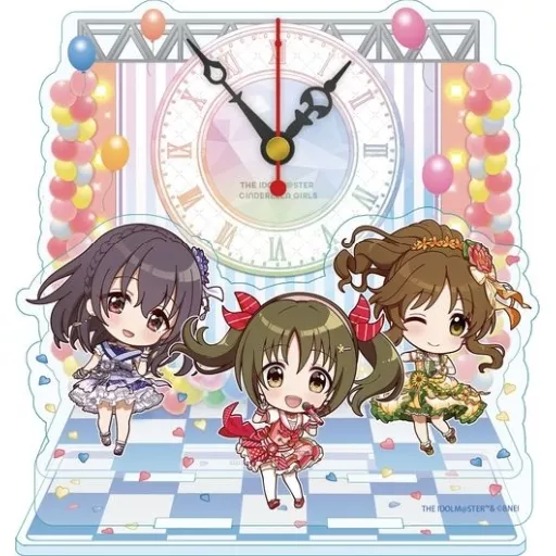 ビビッドカラーエイジ Ver. ぷちちょこ ミニアクリル置時計 「アイドルマスターシンデレラガールズ」