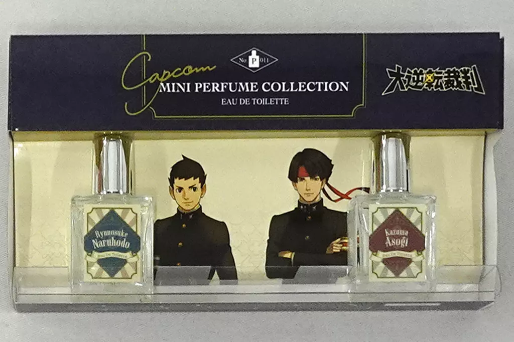 香水　[開封済み] 成歩堂龍ノ介＆亜双義一真 カプコンminiパフュームコレクション 「大逆転裁判」