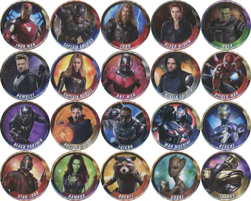 駿河屋 -<中古>全20種セット 「アベンジャーズ/エンドゲーム あたり
