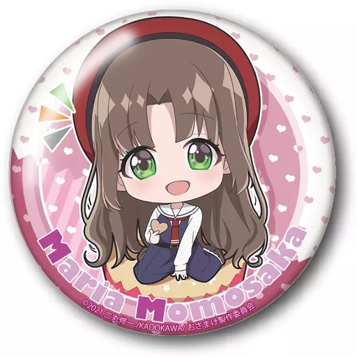 桃坂真理愛 缶バッジ 駿河屋 -<中古>桃坂真理愛 かっぷいん!ちょいデカ缶バッジ 「幼なじみ