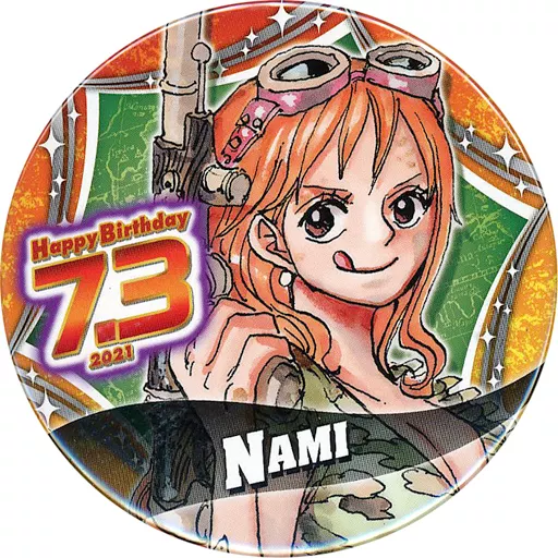 駿河屋 - 【買取】ナミ バースデイ缶バッジ(2021) 「ワンピース