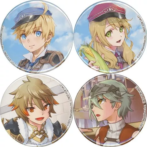 駿河屋 - 【買取】オリジナル缶バッジ4個セット 「Switchソフト ルーン