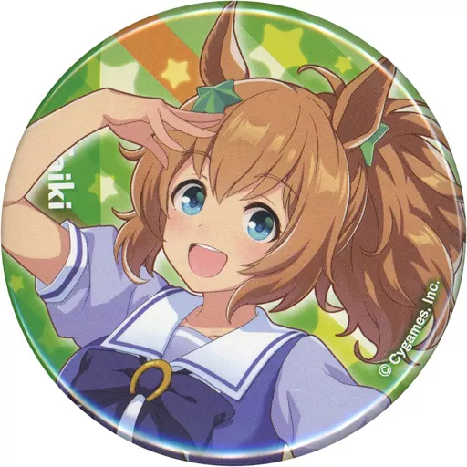 ウマ娘 タイキシャトル 缶バッジ バンダイナムコアミューズメント限定 ウマ娘 プリティーダービー