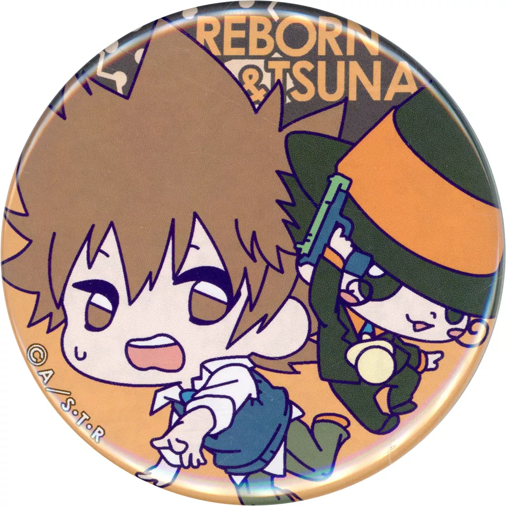 家庭教師ヒットマンREBORN！ 沢田綱吉 ジャンプショップ 缶バッジ 家庭教師ヒットマンREBORN！ 沢田綱吉 ジャンプショップ 缶バッジ
