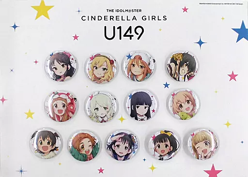 [単品] オリジナル缶バッジ13種セット 「コミックス アイドルマスター シンデレラガールズ U149 第6巻 CyStore限定版」 同梱特典