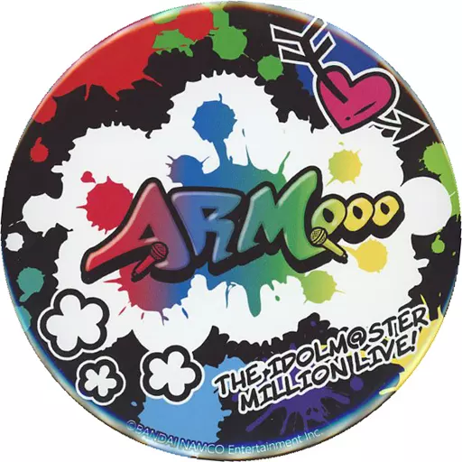 ARMooo ユニットロゴビッグ缶バッジ 「アイドルマスター ミリオンライブ!」