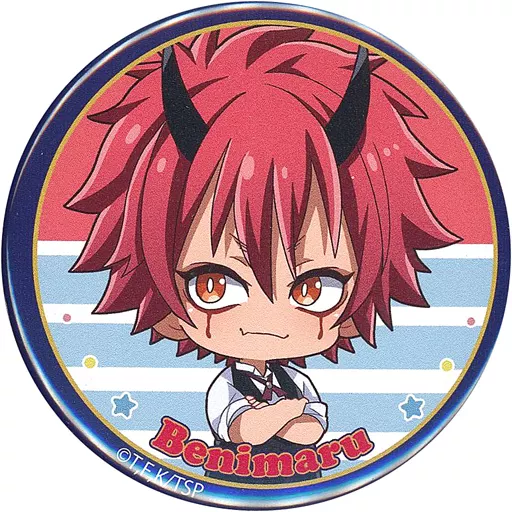 転生したらスライムだった件　ベニマル　缶バッジセット　プリンセスカフェ 転スラ プリンセスカフェ 缶バッジ ベニマル 転生したらスライムだった