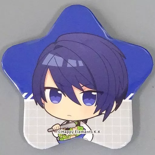 如月レン 「エリオスライジングヒーローズ×animatecafe トレーディング星型缶バッジ」