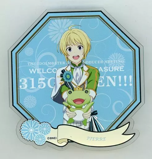 ピエール 公式プロデュースバッジ 「THE IDOLM＠STER SideM PRODUCER MEETING WELCOME TO PLEASURE 315 G＠RDEN!!!」