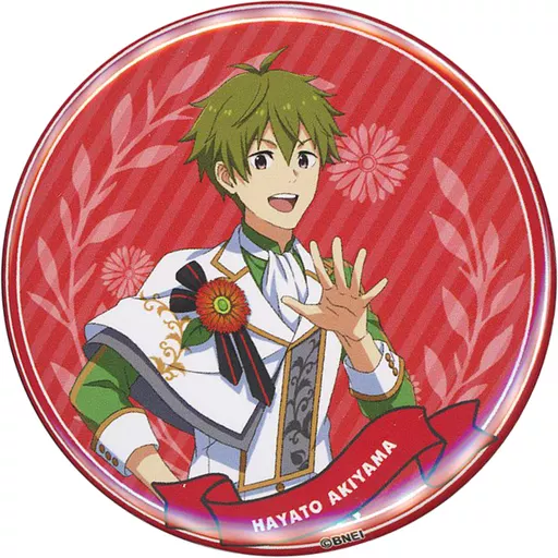 秋山隼人 「THE IDOLM＠STER SideM PRODUCER MEETING WELCOME TO PLEASURE 315 G＠RDEN!!! 公式トレーディング缶バッジB」