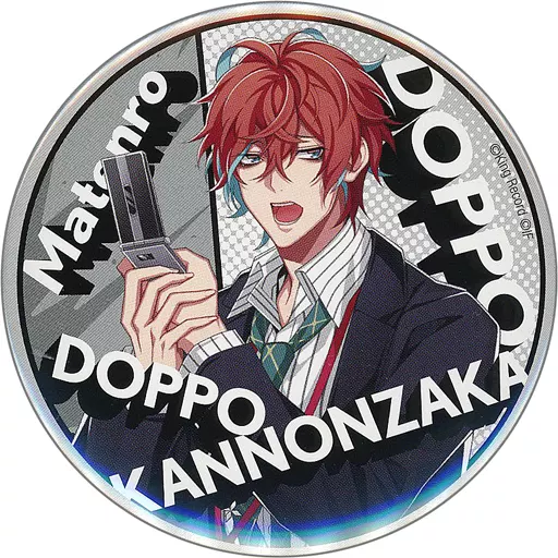 ヒプマイ　Flava1缶バッジ　観音坂独歩 観音坂独歩】『ヒプノシスマイク-Division Rap Battle-』Rhyme Anima +