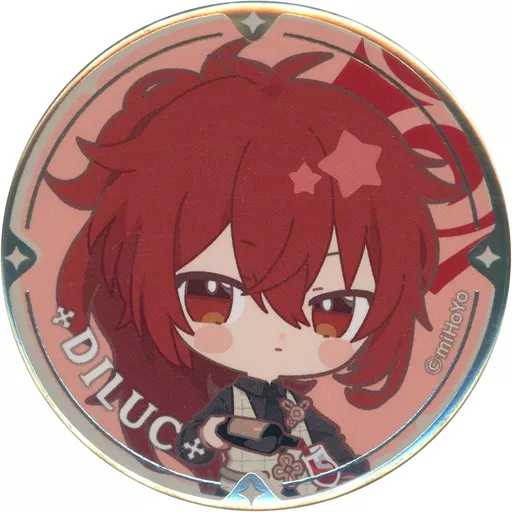原神 スイパラ コラボ ディルック 缶バッジ 駿河屋 -<中古>ディルック 「原神×SWEETS PARADISE -そよ風の饗宴