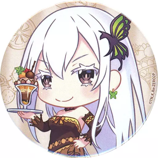 エキドナ Re：ゼロから始めるエミリアの誕生日生活 2021 缶バッジ 2個 Re:ゼロから始める異世界生活 トレーディング缶バッジ エミリアの誕生