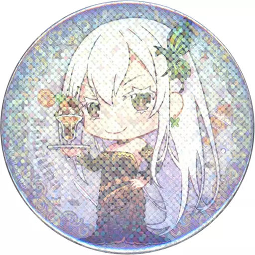 エキドナ Re：ゼロから始めるエミリアの誕生日生活 2021 缶バッジ 2個 Re:ゼロから始める異世界生活 トレーディング缶バッジ エミリアの誕生