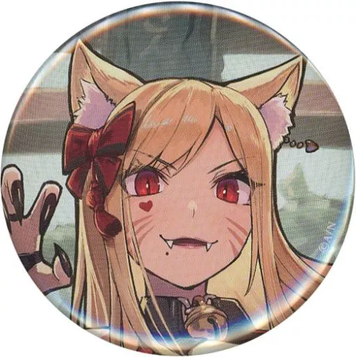 ルイス・キャミー(等身) 缶バッジ 「DMMスクラッチ! バーチャルYouTuber にじさんじ 第五弾」 E-9賞