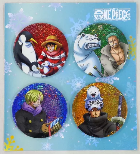 ワンピース　ONE PIECE おおきなきらきら缶バッジ ワンピース】UTA LIVE 