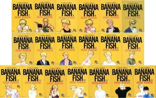 BANANA FISH DMMスクラッチ 第2弾 スクエア缶バッジ 全19種 駿河屋 -<中古>全19種セット スクエア缶バッジ 「DMMスクラッチ