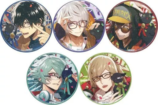 駿河屋 -<中古>[単品] 全5種セット きらきら缶バッジ 「Collar×Malice