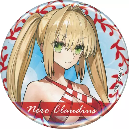 Fate/EXTELLA LINK 　水着　缶バッジ ネロ・クラウディウス 駿河屋 -<中古>ネロ・クラウディウス(情熱のビキニ) 「Fate/EXTELLA