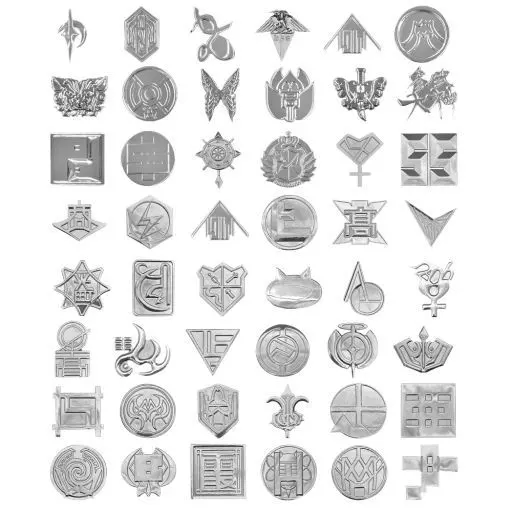 ダンガンロンパ　ピンバッジ　セット　校章　ピンズ ダンガンロンパ ダンロン ピンバッジ ピンバッチ ピンバッヂ 校章