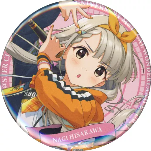 久川凪 公式スタンド缶バッジ(10th ANNIVERSARY TOUR ver.) 「アイドルマスター シンデレラガールズ」