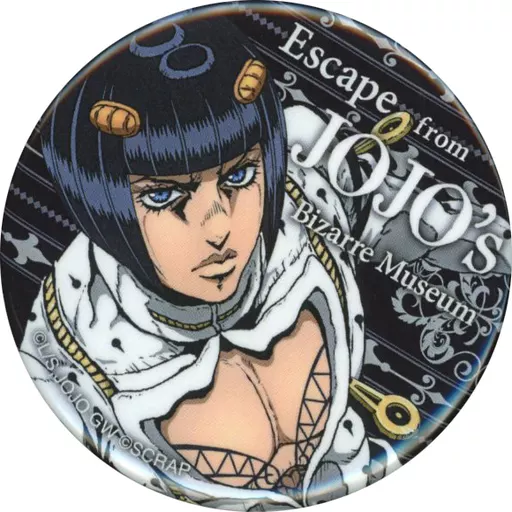 バッジ・ピンズ　ブローノ・ブチャラティ 「リアル脱出ゲーム×ジョジョの奇妙な冒険 第五部 黄金の風 ジョジョの奇妙な美術館からの脱出 トレーディング缶バッジ」