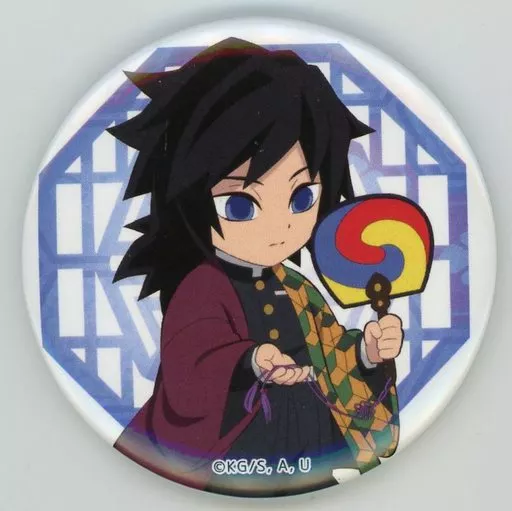 鬼滅の刃 ufotable 韓国3周年 缶バッジ 冨岡義勇 駿河屋 -<中古>冨岡義勇 「鬼滅の刃×ufotable cafe 韓国 3rd