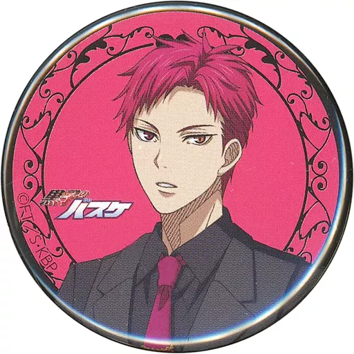 駿河屋 -<中古>赤司征十郎(A柄) 44mm缶バッジ 「黒子のバスケ