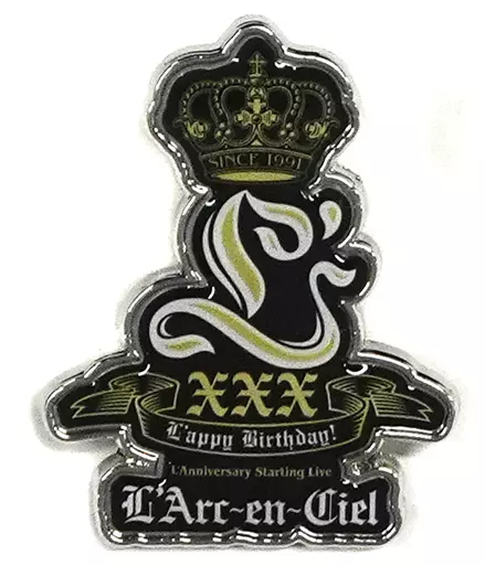 【売り切れ】L'Arc-en-Ciel ラルクアンシエル ピンバッチ 送料無料 L'Arc〜en〜Ciel ラルクREAL リアル ピンバッジ 1つ - メルカリ