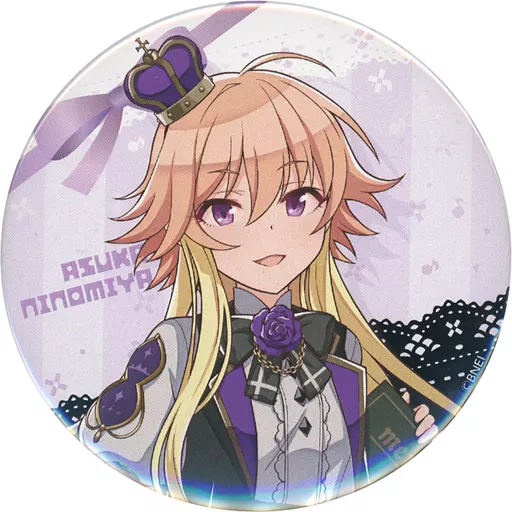 二宮飛鳥 75mm缶バッジ 「アイドルマスター ポップリンクス×SWEETS PARADISE」