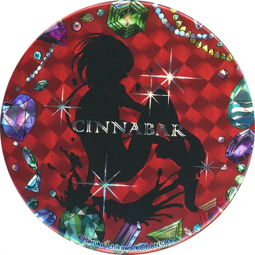 宝石の国　缶バッジ　シンシャ　ヴィレッジヴァンガード　ヴィレヴァン 駿河屋 -<中古>シンシャ 缶バッジ 「宝石の国×ヴレッジヴァン