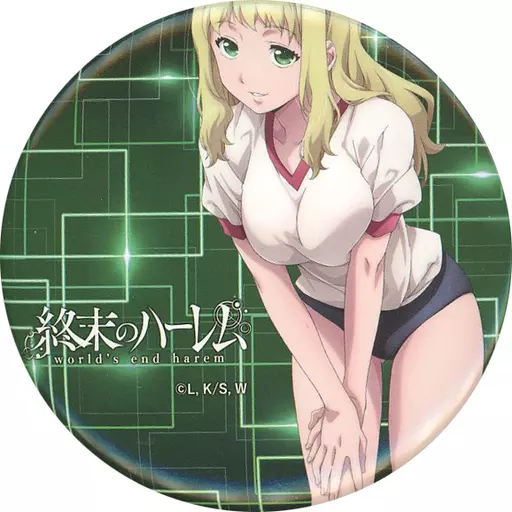 駿河屋 -<中古>一条奈都 缶バッジ 「くじラック 終末のハーレム」 D賞