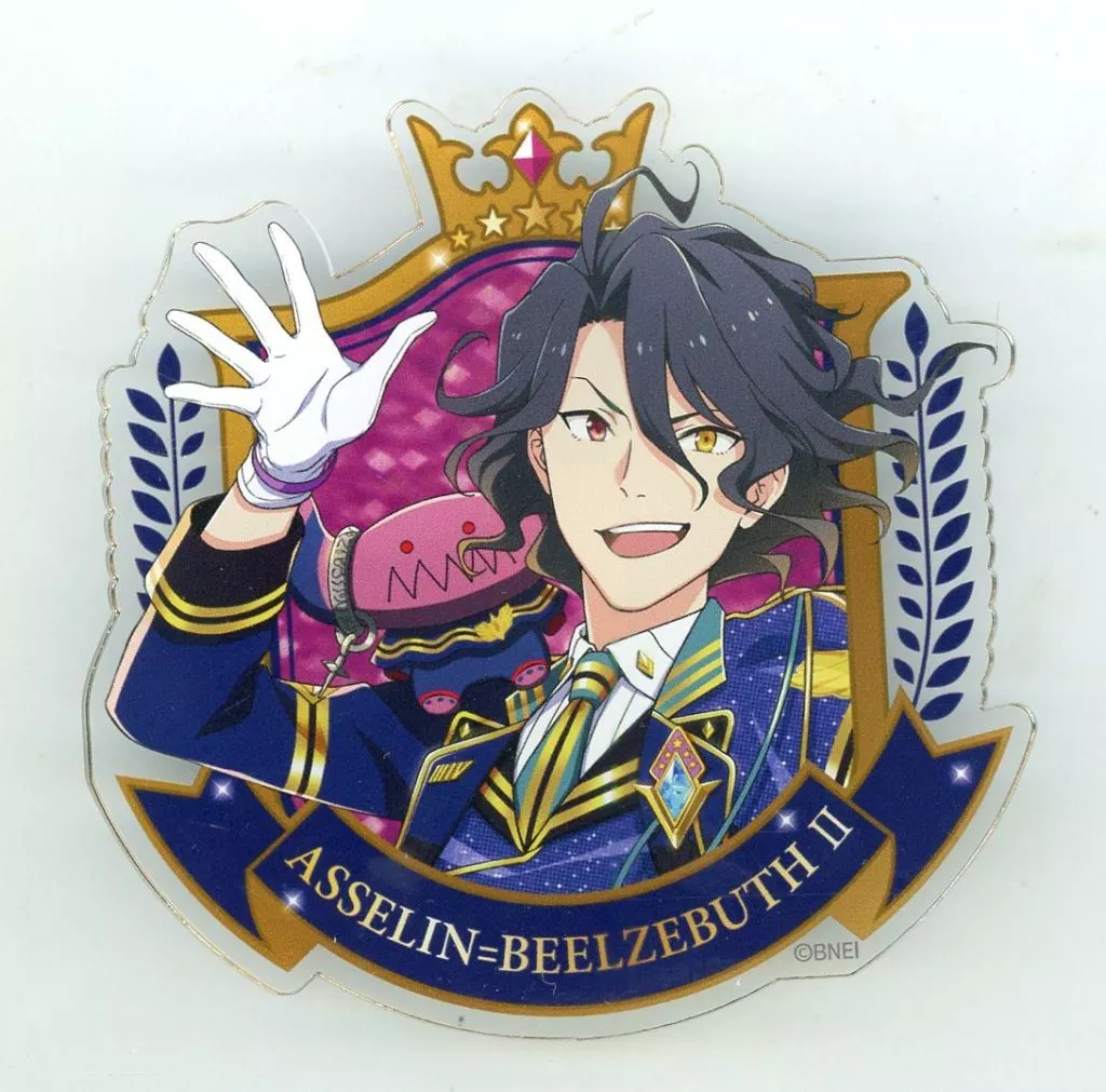 アスラン=ベルゼビュートII世 公式プロデュースバッジ 「THE IDOLM＠STER SideM 5th STAGE ～M＠KE YOU PROUD～」