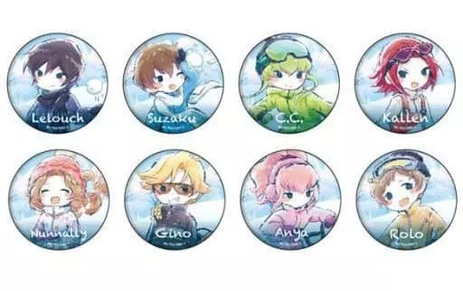 コードギアス　反逆のルルーシュ　グラフアートデザイン　缶バッジ　c.c. 5点 描き下ろし C.C. 缶バッジ [コードギアス 復活のルルーシュ