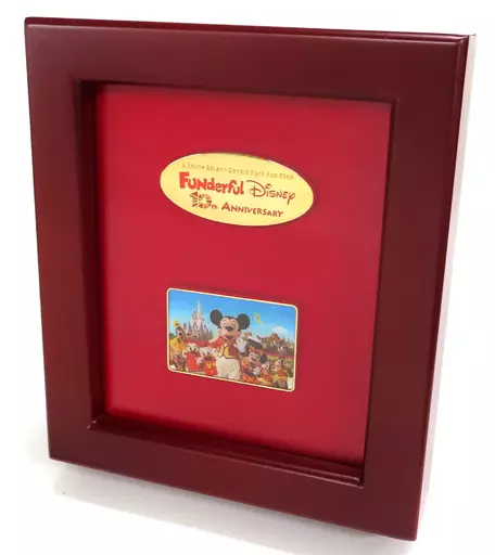 Funderful Disney 10th ピンバッジ(額縁付き) 駿河屋 -<中古>集合 10周年記念オリジナルピン・セット(2個