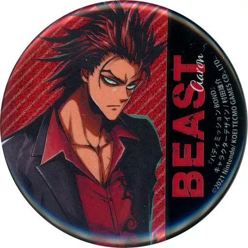 バディミッションBOND ホログラム缶バッジ クッキー缶 アーロン 希少 レア 駿河屋 -<中古>アーロン 潜入服Ver. ホログラム缶バッジ Mission＃002