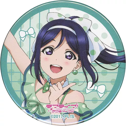ラブライブ！サンシャイン　Aqours 松浦果南　想いよひとつになれ　缶バッジ ラブライブ！サンシャイン Aqours 松浦果南 想いよひとつになれ