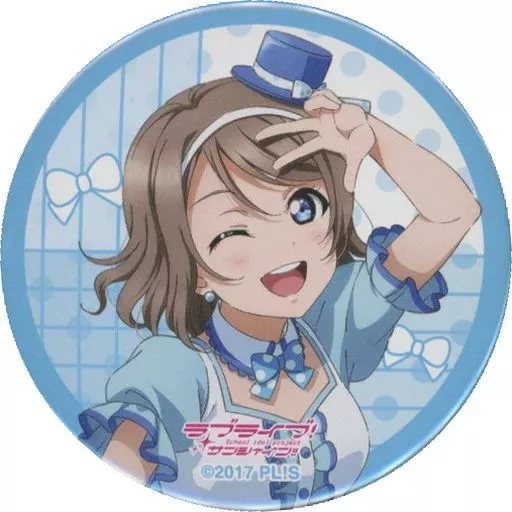 ラブライブ 5周年記念展示会 缶バッジ 想いよひとつになれ 曜 ラブライブ サンシャイン 黒澤ダイヤ 想いよひとつになれ 缶バッジ 5