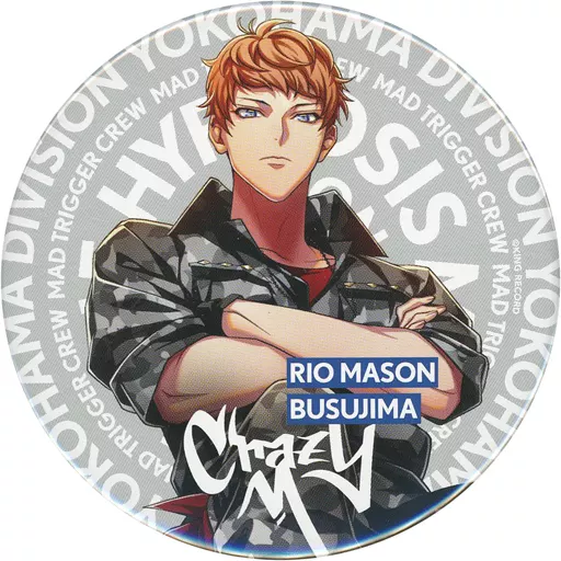 ヒプノシスマイク EW01 base 缶バッジ 毒島メイソン理鶯 ヒプノシスマイク 毒島メイソン理鶯 バッジ EW01 - メルカリ