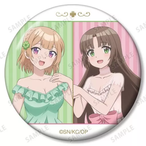 激レア　志田黒羽と桃坂真理愛 幼なじみが絶対に負けないラブコメディ缶バッジ 駿河屋 -<中古>志田黒羽＆桃坂真理愛 「幼なじみが絶対に負け
