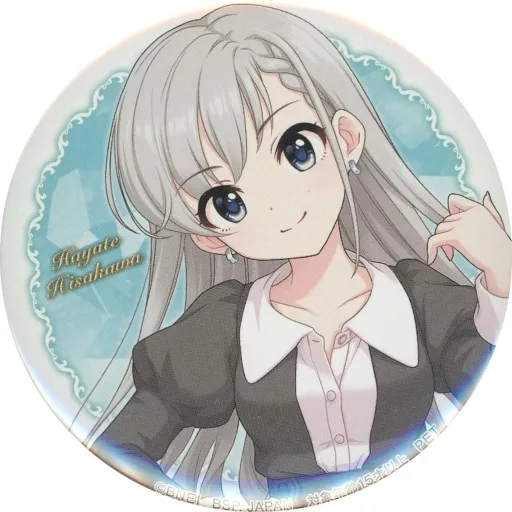 アイドルマスターシンデレラガールズ 久川颯 缶バッジ 42個 アイドルマスター シンデレラガールズ グリッター缶バッジ／久川颯